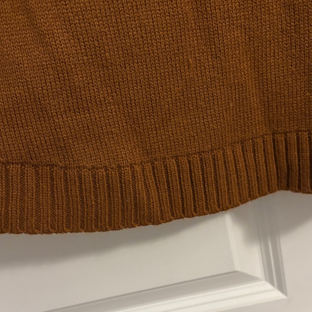 Brown Sweater with Bull Skull Design - Picture 4 of 7